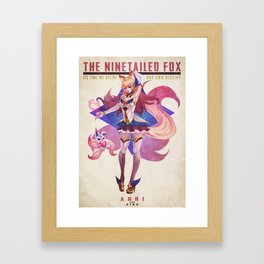 Ahri Framed Art Prints For Any Decor Style Society6 Kda 1350 rp, star guardian 1820 rp. society6
