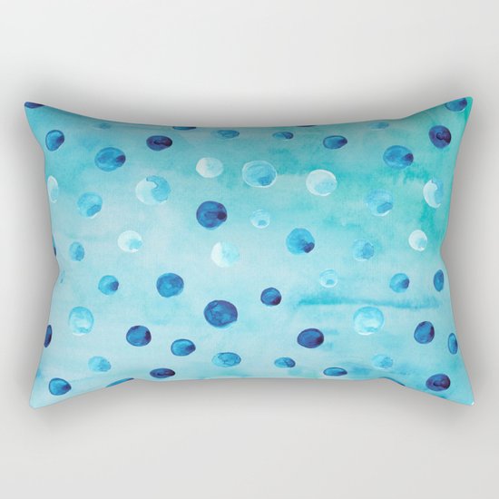 Polka Dot Pattern 03 Rectangular Pillow