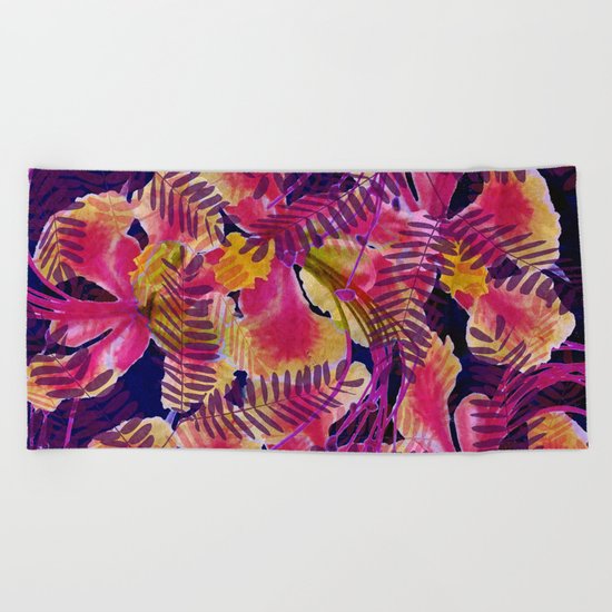 Tropical Punch Beach Towel