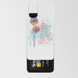 We Love - Sympathy Comfort and Grief Art Android Card Case