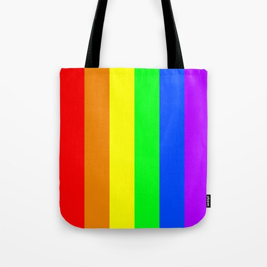 Rainbow Flag - High Quality image Tote Bag