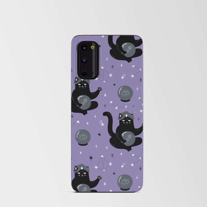 Fortune teller cat Android Card Case