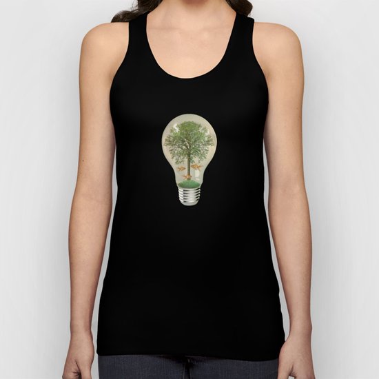 Paradise Goldfish Unisex Tank Top