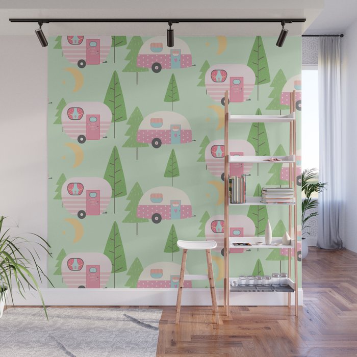 Amazing Glamping Design Wall Mural