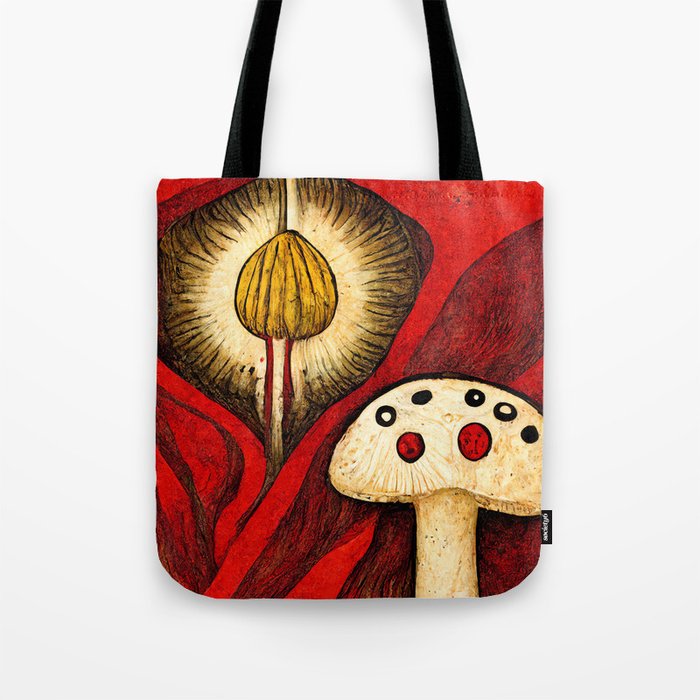 Mushroom Assembly Tote Bag