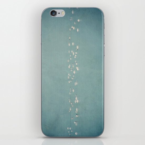 white swan iPhone & iPod Skin
