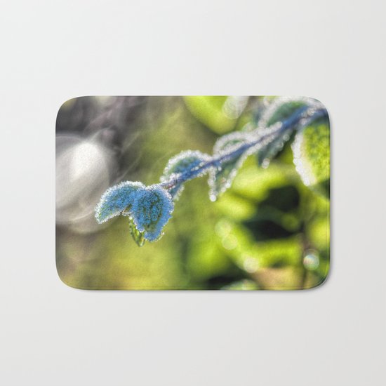 First hoar-frost Bath Mat