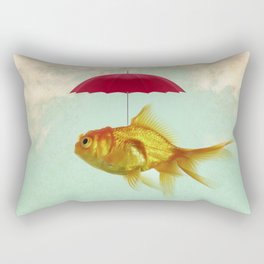 under cover goldfish 02 Rectangular Pillow