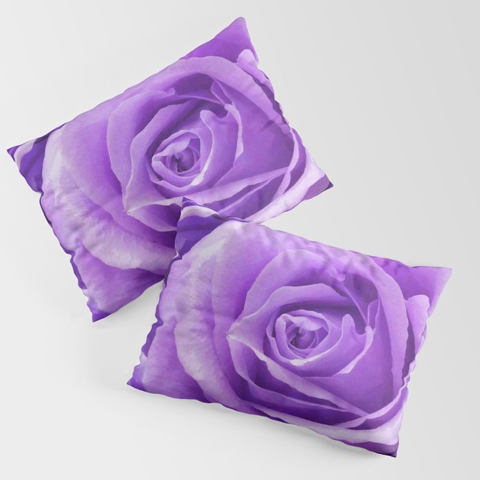 Violet roses Pillow Sham