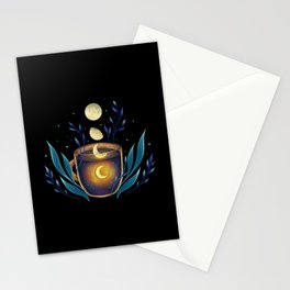 A Cup of Moonshine Stationery Card
