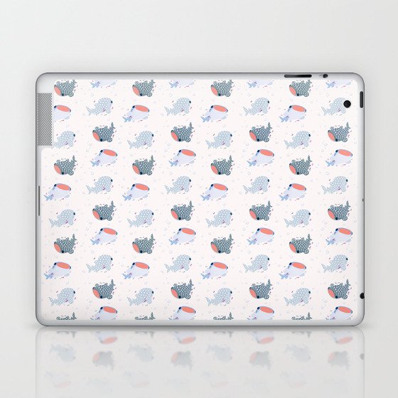 Whale Shark Buddies Laptop & iPad Skin