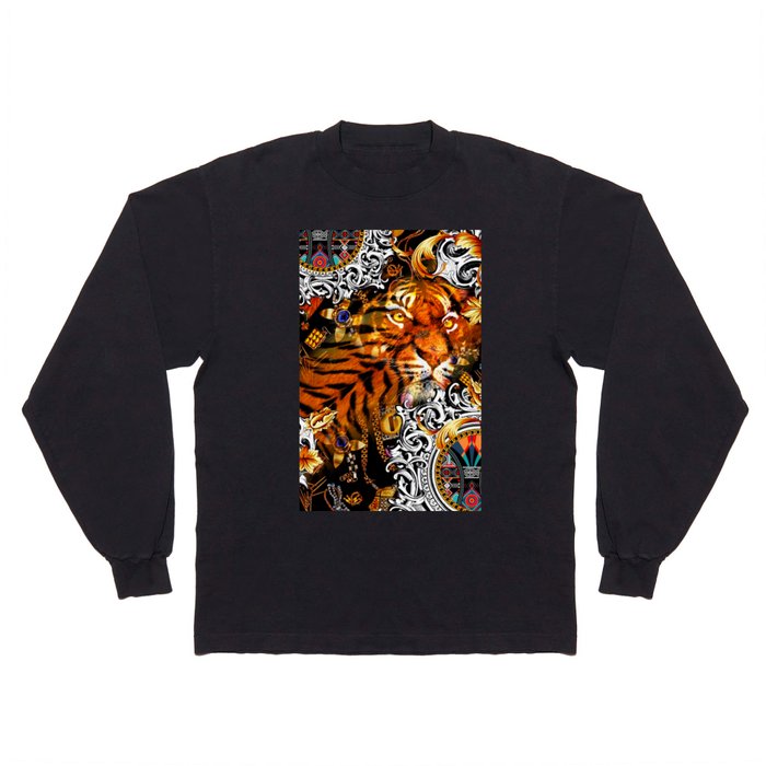 tiger baroko madness  Long Sleeve T Shirt