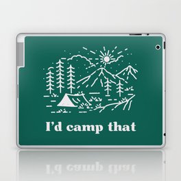 I'd Camp That Laptop & iPad Skin