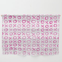 Xoxo valentine's day - pink Wall Hanging