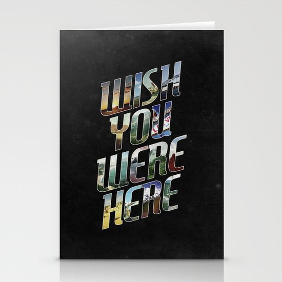 Wish You Were Here Stationery Cards