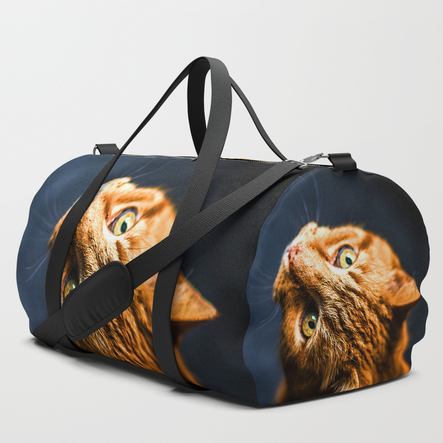 cat duffle bag