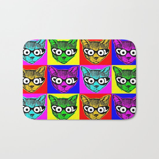 Cool Cat Bath Mat