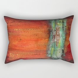 Abstract Copper Rectangular Pillow