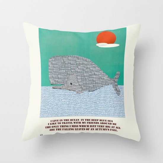 The Ocean Throw Pillow