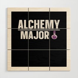 Alchemist Alchemy Major Chemistry Wood Wall Art