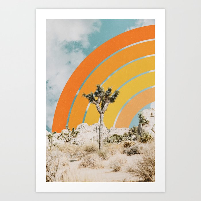 Desertscape Art Print