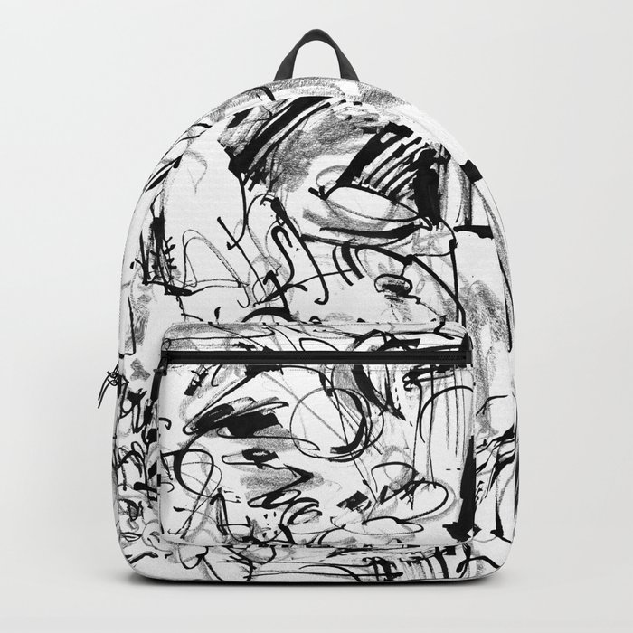Division - b&w Backpack