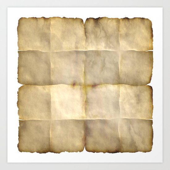 old letter Art Print
