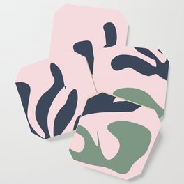 10 Abstract Shapes 211213 Minimal Art  Coaster