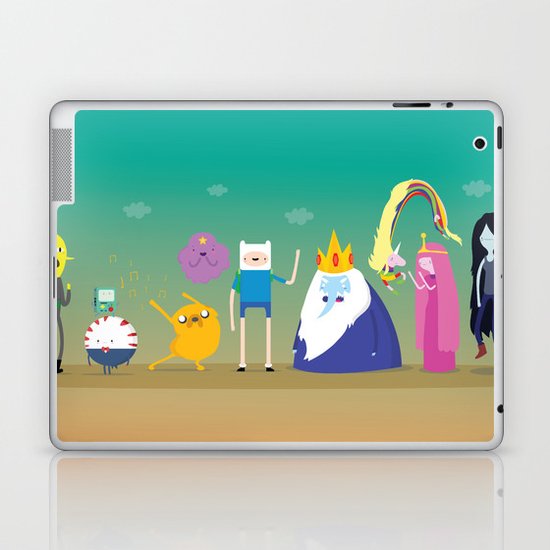 Adventure time characters Laptop & iPad Skin