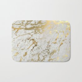 Gold marble Bath Mat