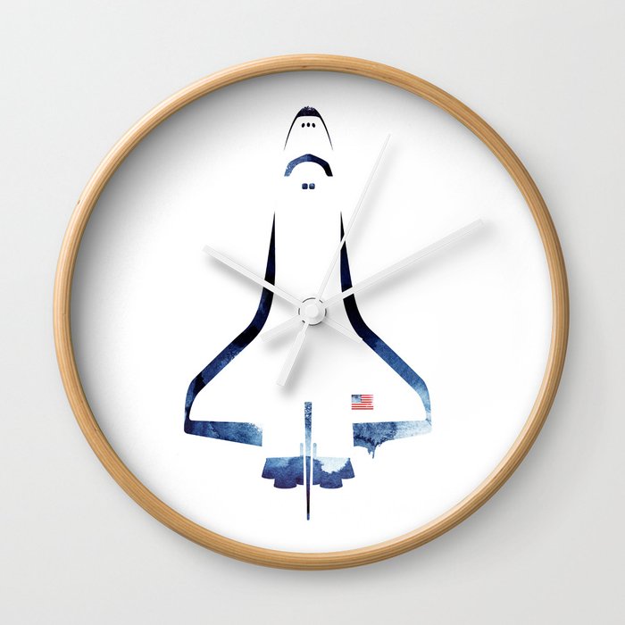 Space Shuttle Wall Clock