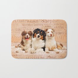 Australian Shepherd Bath Mats For Any Bathroom Decor Style Society6