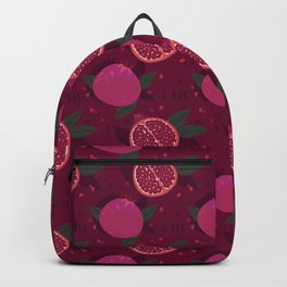 Pomegranate Pattern Small Backpack