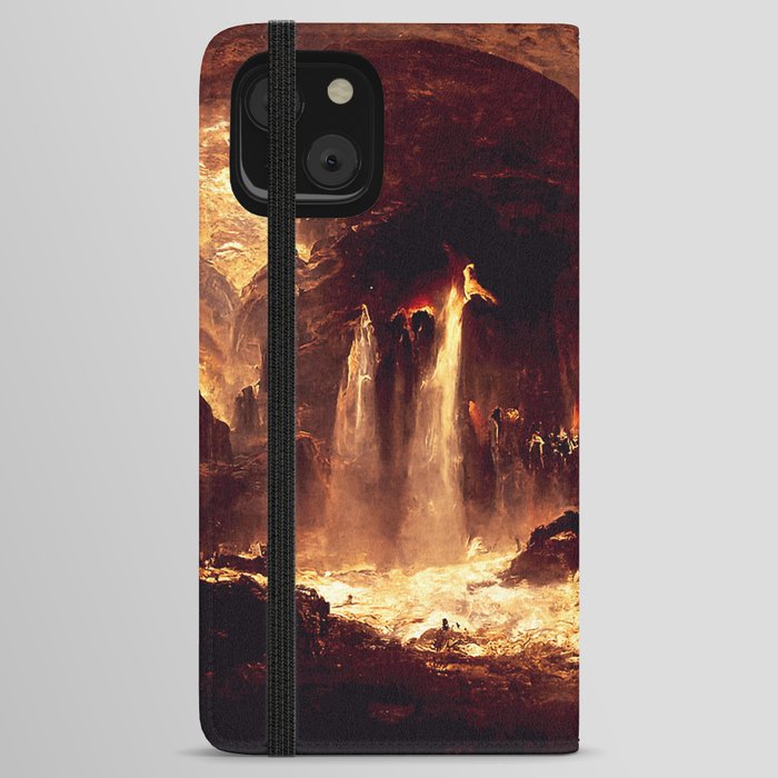 Abandon all hope, you who enter here iPhone Wallet Case