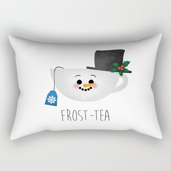 Frost-tea Rectangular Pillow