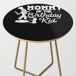 Circus Birthday Party Mom Theme Cake Ringmaster Side Table