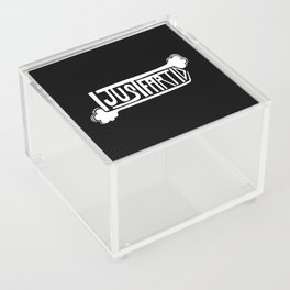 Funny Graphic "I Just Farted" Acrylic Box