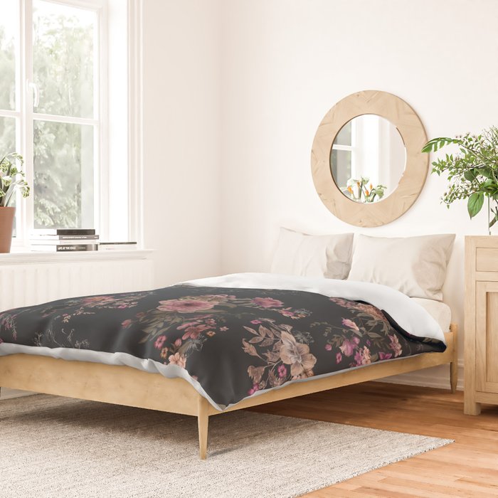 Japanese Boho Floral Duvet Cover By Caseysaccomanno Society6