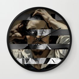 Courbet's The Desperate man & James Stewart Wall Clock