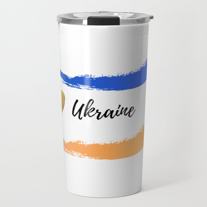 Love Ukraine Travel Mug