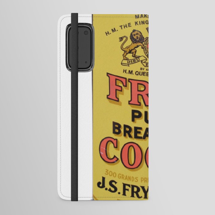 Tin Can Fry Cocoa Yellow Tin Pure Breakfast Android Wallet Case