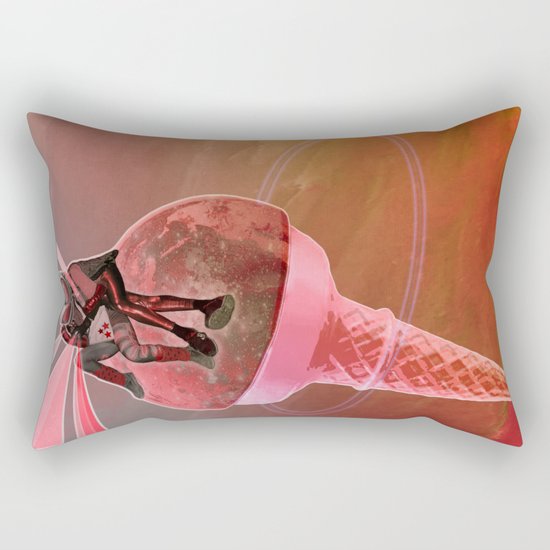 50 Shades of Strawberry /SUMMER 23-06-16 Rectangular Pillow