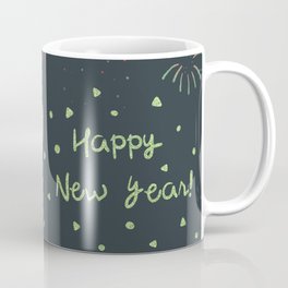 Happy New Year Corgi Mug