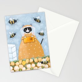 The Beekeeper Stationery Card