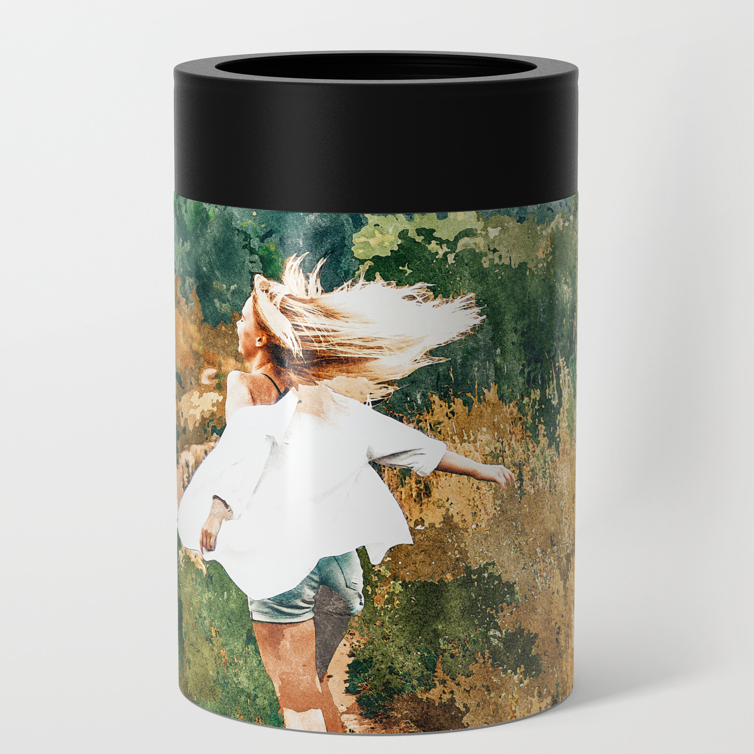 Free Spirit Painting Nature Can Cooler By 83oranges Society6