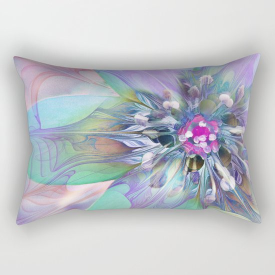 Fractal in Flower Rectangular Pillow