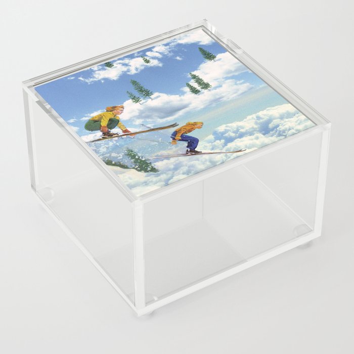 Pow Clouds Acrylic Box