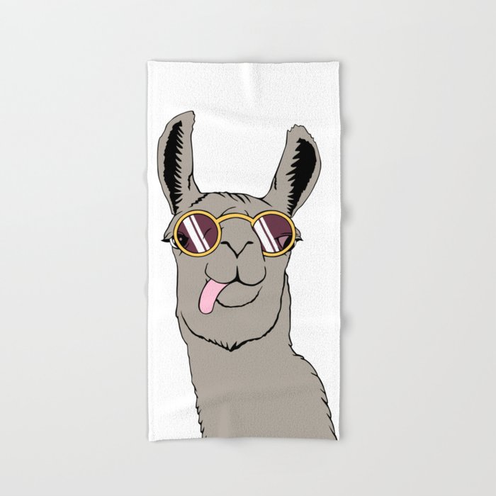 Llama sales bath towels
