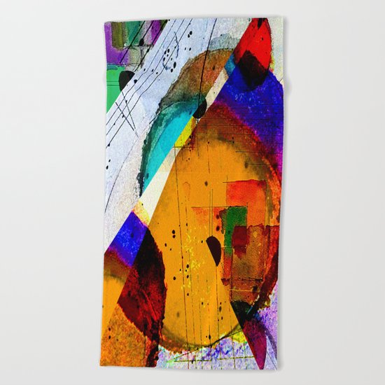 Crescent Moon Beach Towel