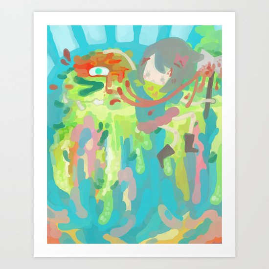 Rise Art Print